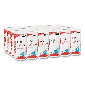 WypAll L30 Towels, 11 x 10.4, White, 70 Sheets / Roll - 1 of 4