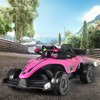 Infans 12V Kids Ride on Car Electric Racing Truck Remote Control w/ MP3 & Lights Pink - 3 of 4