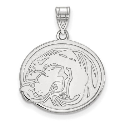 Black Bow Jewelry Sterling Silver Tennessee Volunteers NCAA Large Pendant