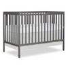 5-In-1 Convertible Crib With 3 Position Mattress Height Settings Converts From Crib To Toddler Bed Full Size Bed For Kids Teens Bedroom - 3 of 4