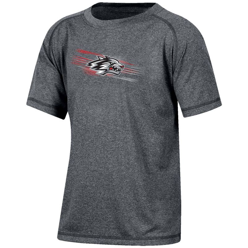 NCAA New Mexico Lobos Boys&#39; Gray Poly T-Shirt, 1 of 4