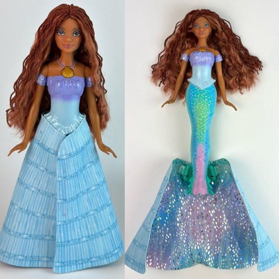 Disney Princess Ariel 2-in-1 Mermaid To Princess Doll : Target