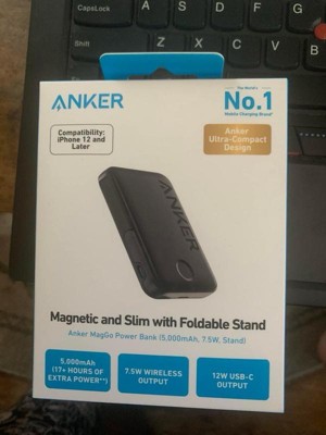 Anker Maggo 10000mah Power Bank With Kickstand - Black : Target