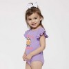 The Juniper Shop One Groovy Chick Baby Flutter Sleeve Bodysuit - 2 of 2