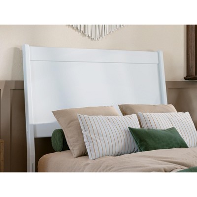 AFI Furnishings Casanova Twin Solid Wood Panel Headboard in White