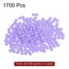 Unique Bargains Loose Craft DIY Earring Necklace Making Acrylic Round Beads 1700 Pcs - 3 of 4