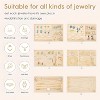 6-Drawer Acrylic Earring Organizer with Velvet Trays, Jewelry Storage Box for Rings, Necklaces & Bracelets, Ideal Christmas Gift - 3 of 4