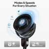 HYKOLITY 90° Omnidirectional Oscillating Fan 3 in 1 Fan for Bedroom Quiet Floor Fan with DC Motor 23dB 12H Timer 8-Speed Adjustable Height Child Lock - 3 of 4
