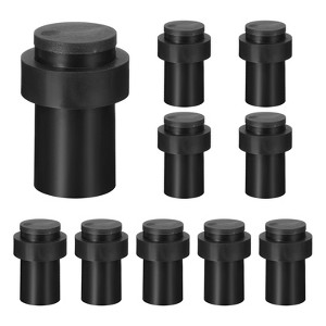 Unique Bargains Stainless Steel Rubber Bumper Durable Sturdy Door Stop - 1 of 4