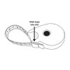 Dritz 60" Wrap 'N Stay Retractable Tape Measure: Sewing Tools, Body Measuring, 7.25" Length, 3.5" Width - 4 of 4
