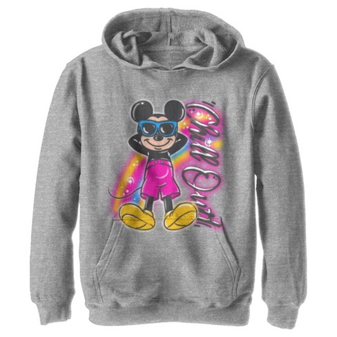 Disney Women's Mickey Mouse Classic Animation Zip Hoodie (Small