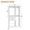 Besiost 40'' Freestanding Closet System with 10 Shelves, Closet Organizer - 3 of 4