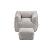 CAVINAS Bean Bag Chair Lazy Sofa/Footstool Durable Comfort Lounger High Back Bean Bag Chair Couch for Adults and Kids - 3 of 4