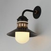 Maxim Lighting Admiralty 1 - Light Wall Light in  Black/Antique Brass - 2 of 3