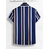 TIME HOLLOW Striped Button-Up Shirt - Summer Essential - 2 of 3