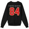 Foreigner Provocateur Album Cover Art 84 Adult Black Crew Neck Sweatshirt - 3 of 4