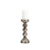 Glass Bubbly Candle Holder - Contemporary Tall Decorative Tabletop Holder for Tealights or Votive Candles - Elegant Event Decor - 2 of 4