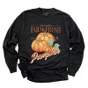 Simply Sage Market Farm Fresh Pumpkin Watercolor Garment Dyed Long Sleeve - 2 of 4