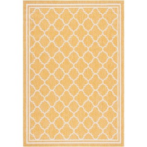 Courtyard Dokupa CY8918 UV & Stain Resistant Non-Shedding Power Loomed Indoor/Outdoor Rugs - Safavieh - 1 of 4