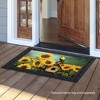 Briarwood Lane Spring Doormat 30x18 Indoor Outdoor Goldfinch and Sunflowers Summer For Spring Doormat - 3 of 4