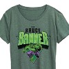 Women's - Marvel - Hulk Bruce Banner Short Sleeve Graphic T-Shirt - 2 of 4