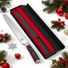imarku Bread Knife 10 Inch Serrated Edge German High Carbon Stainless Steel Cake Knife Bread Cutter for Homemade Crusty Bread - 2 of 4