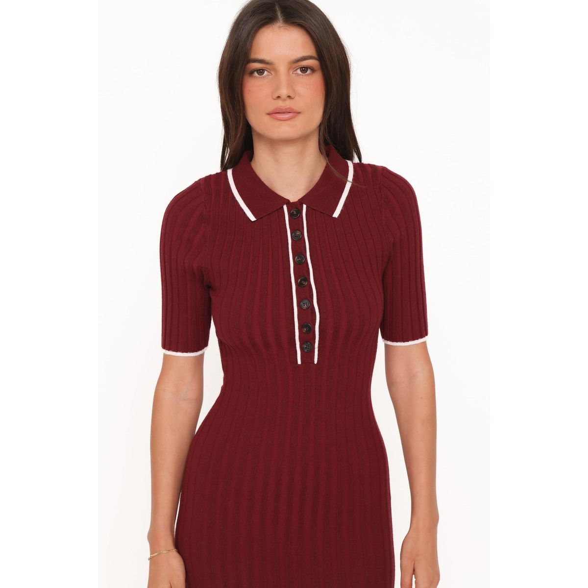 Conner Short Sleeve Knit Dress - thumbnail 4