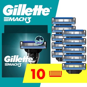 Gillette Mach3 Men's Razor Blade Refills - 1 of 4