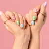 Unique Bargains Colorful Nail Art Stamp YH-024 Silver Tone 1 Pc - 2 of 4