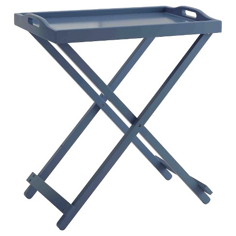 Tray Table Blue - Breighton Home : Target