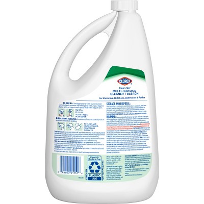 Clorox Clean-Up Cleaner Refill - 64 fl oz: Multi-Surface, Original Scent, Liquid Form