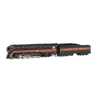 Bachmann Trains 53252 Norfolk & Western N Scale Class J 4-8-4 DCC Sound Value Equipped Steam Locomotive for Hobbyists Ages 14 and Up, Black