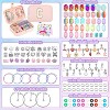 Charm Bracelet Making Kit with 140 Count Beads and Portable Bracelet Box, DIY Jewelry Craft Gift - 2 of 4