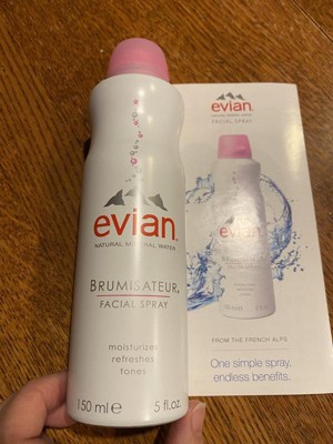 Evian Brumisateur Facial Vaporisateur, 400 ml : : Beauté et Parfum