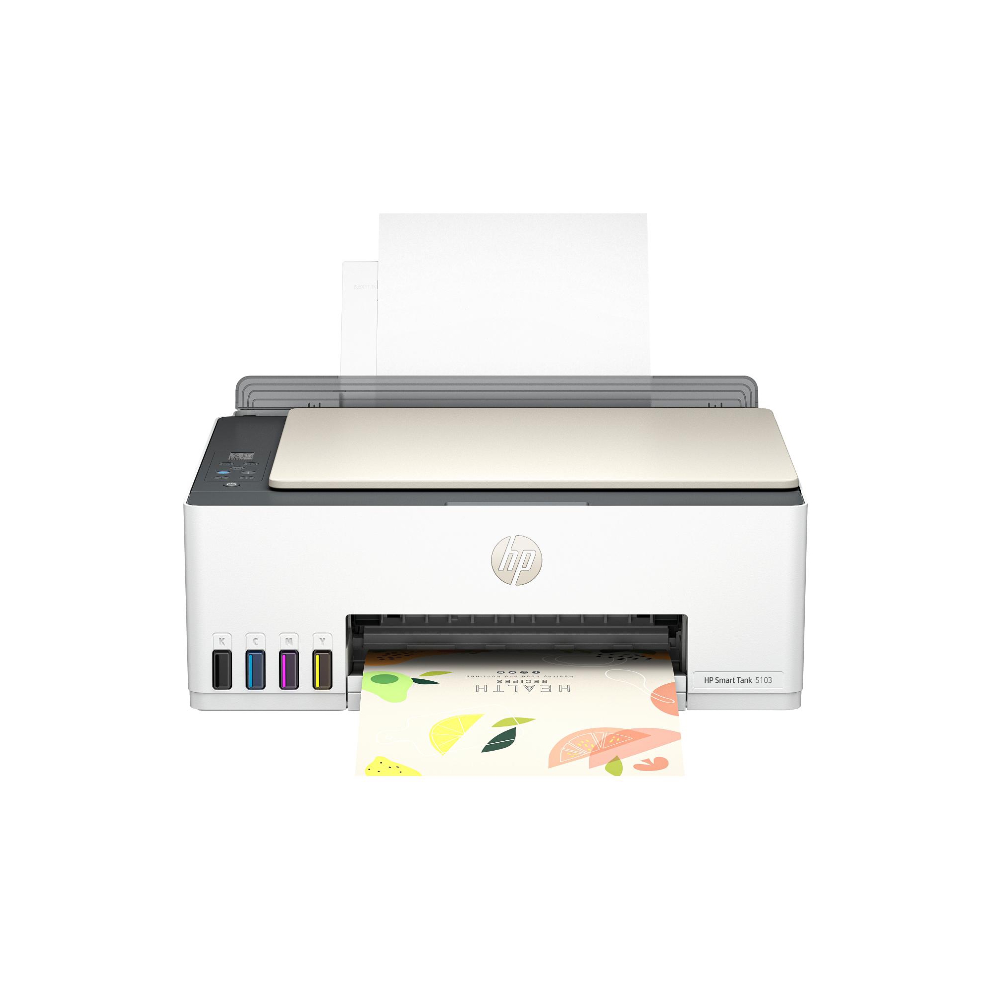 HP Smart Tank 5103 All-in-One Inkjet Printer, Mobile Print, Copy, Scan Up to