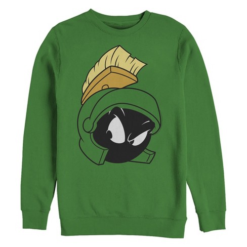 Men's Looney Tunes Marvin Big Face Sweatshirt - image 1 of 4