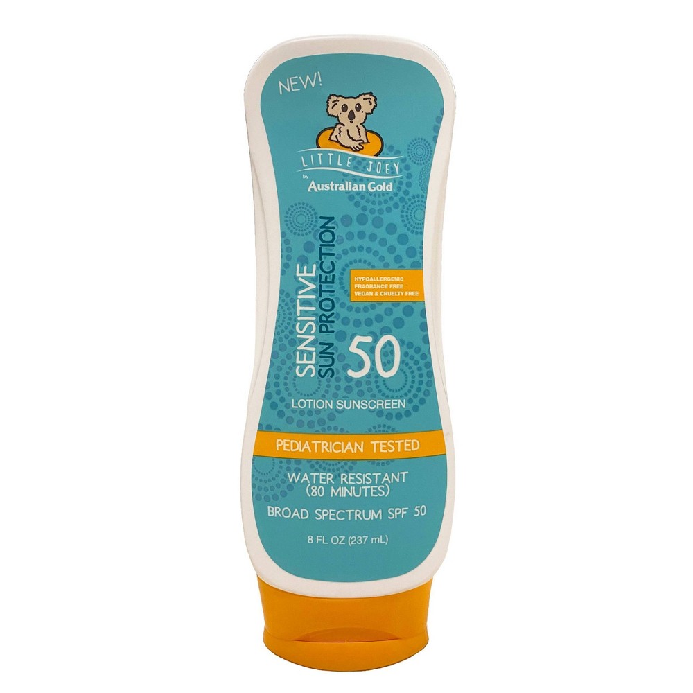 Photos - Cream / Lotion Australian Gold Little Joey Kids Sunscreen Lotion - SPF 50 - 8 fl oz 