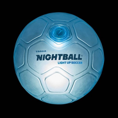Nightball Led Light Up Size 5 Soccer Ball - Blue : Target