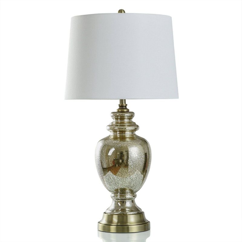 Mercury Glass Table Lamp Antiqued Gold - StyleCraft, 1 of 7
