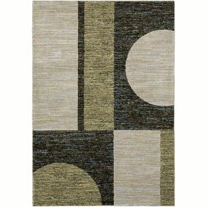 Oriental Weavers Strada STR05 Gold/ Green Indoor Area Rug - 3'3" x 5'2" - 1 of 1
