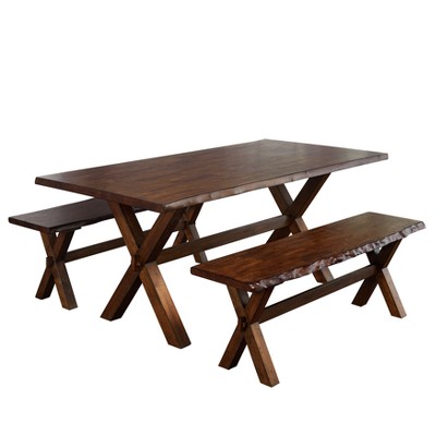Mandeville Dining Table Brown - Buylateral : Target