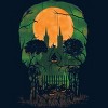 Men's Design By Humans Skull Grave By designpro44 Tank Top - 2 of 3