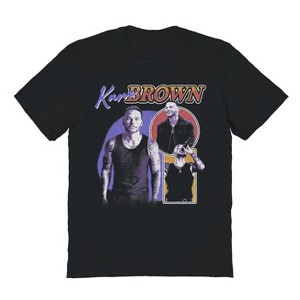 Kane Brown Men's Kb Purple Orange Yellow Short Sleeve Graphic Cotton T - 1 of 3
