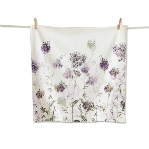 Tag Artisona Lilac Flour Sack Dishtowel - Soft Kitchen Towels, Machine Washable, 27x27 inches, Perfect for Everyday Use - 1 of 1
