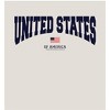Americana United States of America Flag Adult Long Sleeve Hoodie - 2 of 3