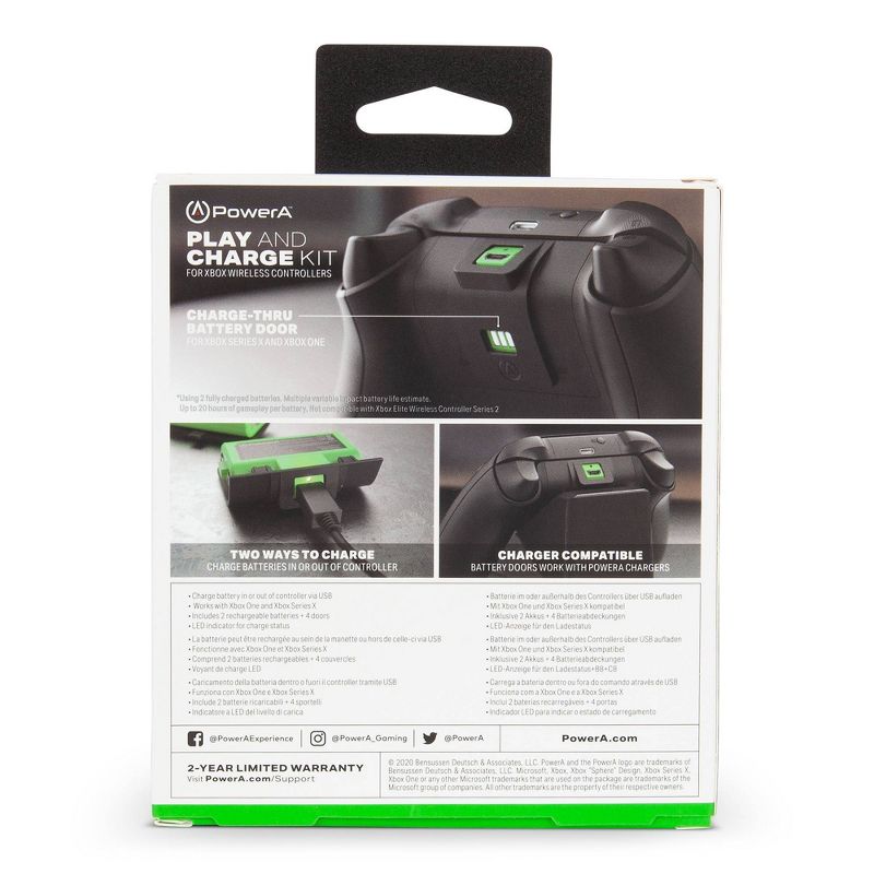 PowerA Play &#38; Charge Kit - Xbox Series X|S/Xbox One, 5 of 6