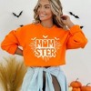 Simply Sage Market Women's Graphic Sweatshirt Momster Ghost - 2 of 4