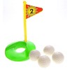 JuzToys Kids Golf Set Toy with Golf Bag – 4 Golf Balls, 3 Golf Club, 1 Flag, and 1 Hole, Indoor and Outdoor Sports Toys for Kids - 3 of 4