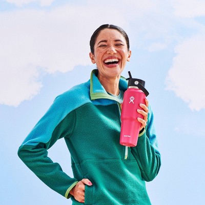 Hydro Flask 32oz Wide Mouth Flex Straw Travel Water Bottle