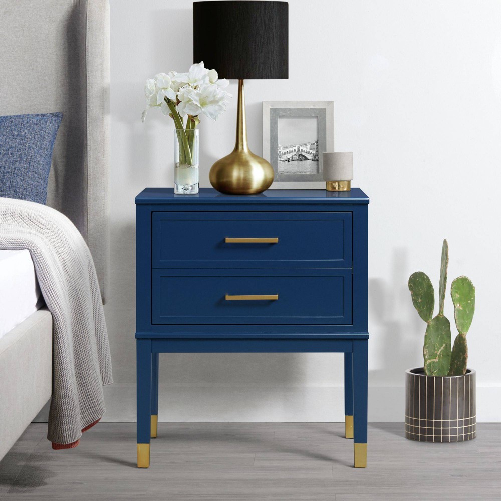 Photos - Coffee Table Brody Side Table Navy - Picket House Furnishings